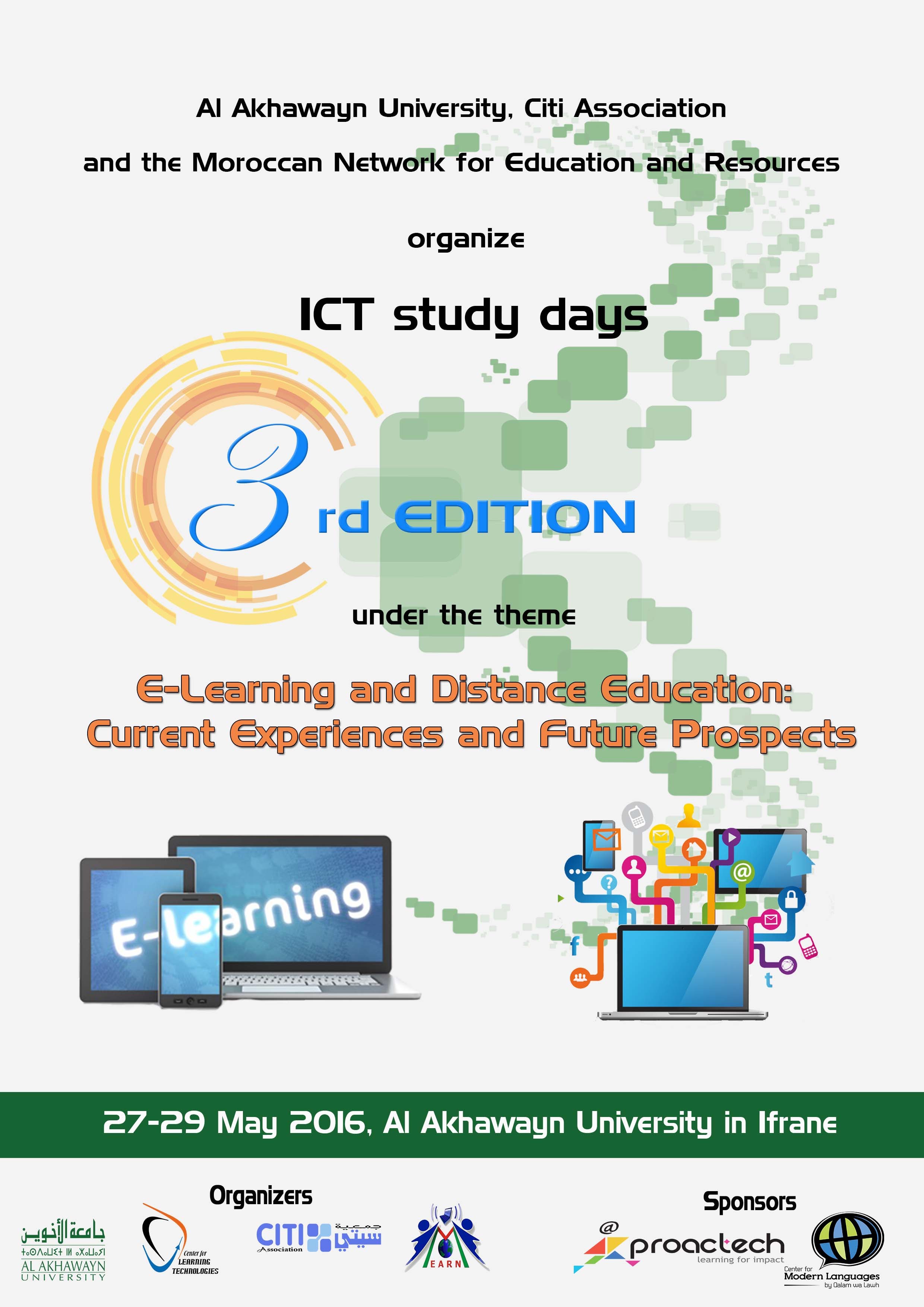 3rd Edition of  ICT in  Education Study Days